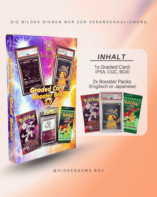 Hidden Gems - Pokémon Graded Card Booster Box 2.0