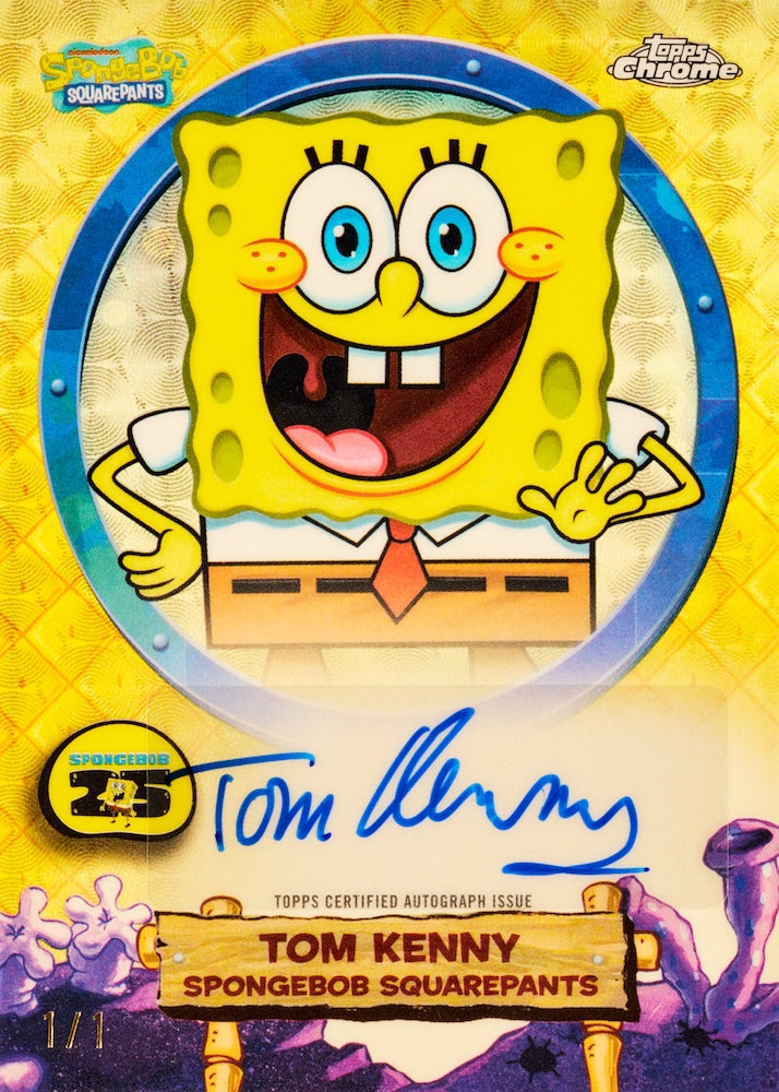 Topps - 2025 Chrome SpongeBob - Hobby Box
