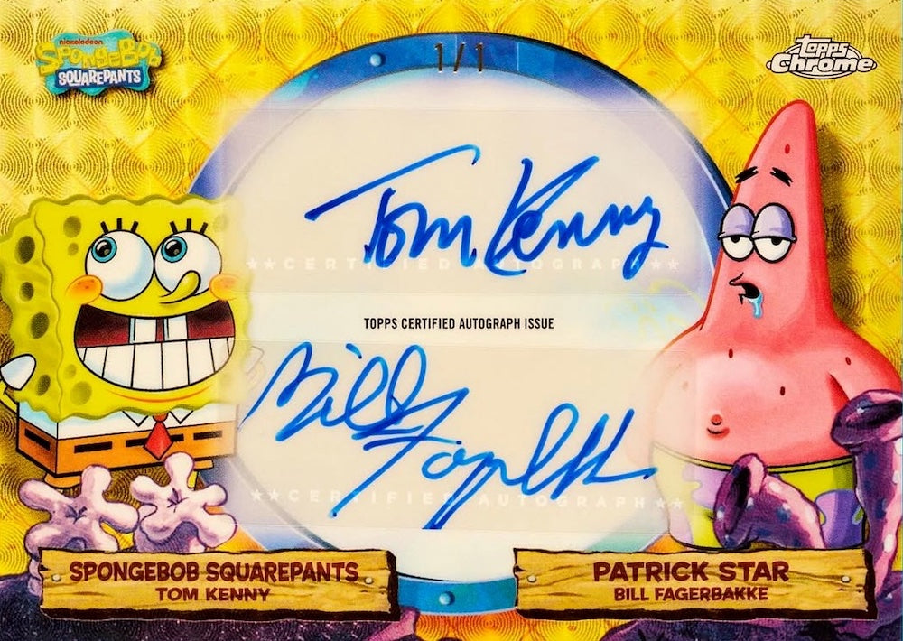 Topps - 2025 Chrome SpongeBob - Hobby Box