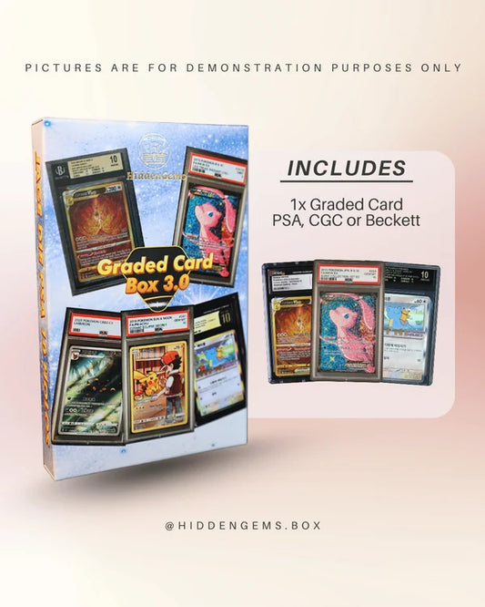 Hidden Gems - Pokémon Graded Card Box 3.0