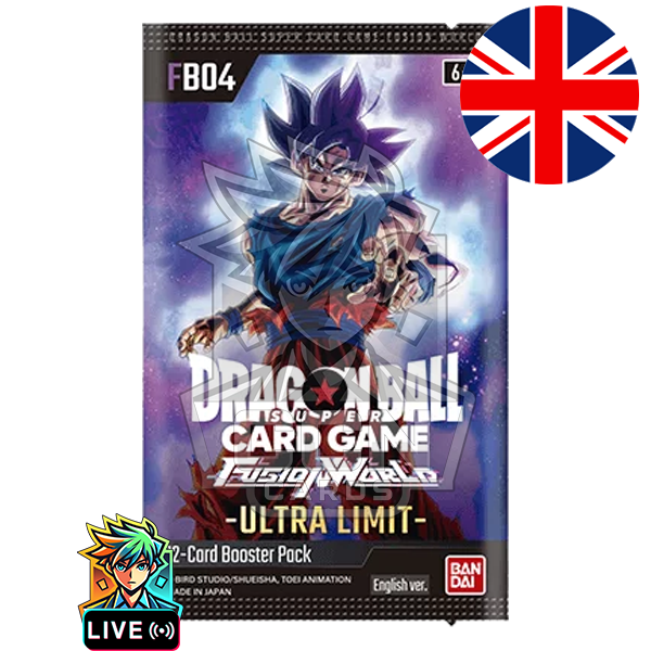 Dragon Ball Super - FB04 - Fusion World Ultra Limit - ENG CCN Cards Dragon Ball Super - FB04 - Fusion World Ultra Limit - ENG CCN Cards