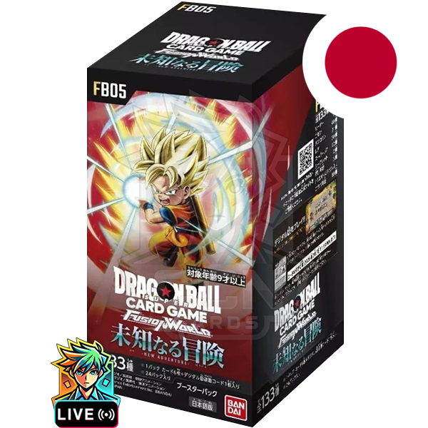 Dragon Ball Super - FB05 - Fusion World New Adventure - JAP