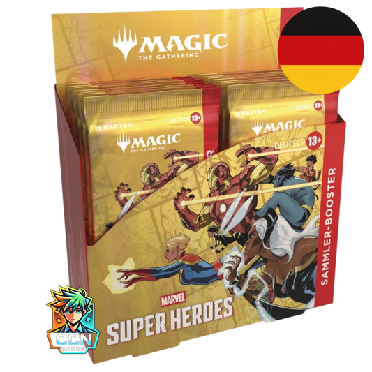 Magic: The Gathering - Marvel Super Heroes Sammler Booster Display - DE
