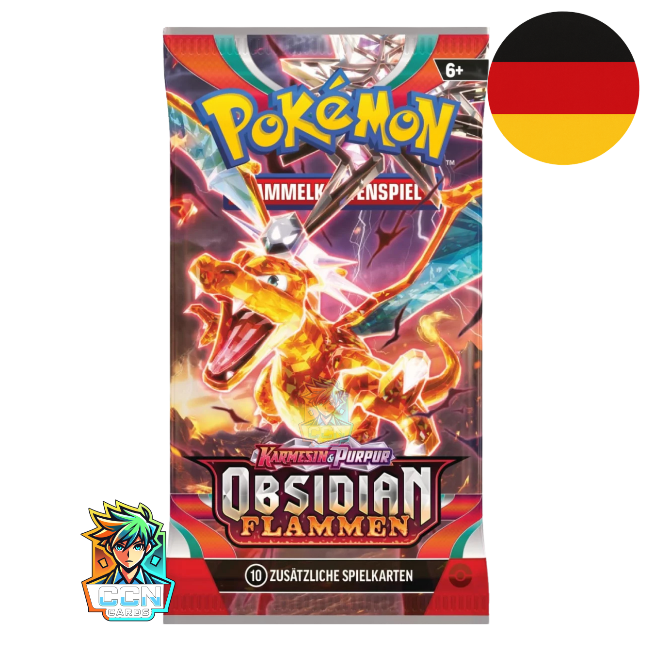 Pokémon Karmesin & Purpur - Obsidian Flammen - DE