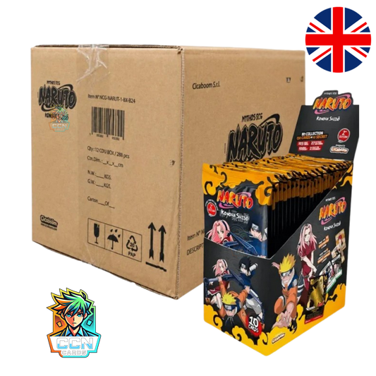 Naruto Mythos Card Game - First Set 2nd Edition Konoha Shidō Display - ENG
