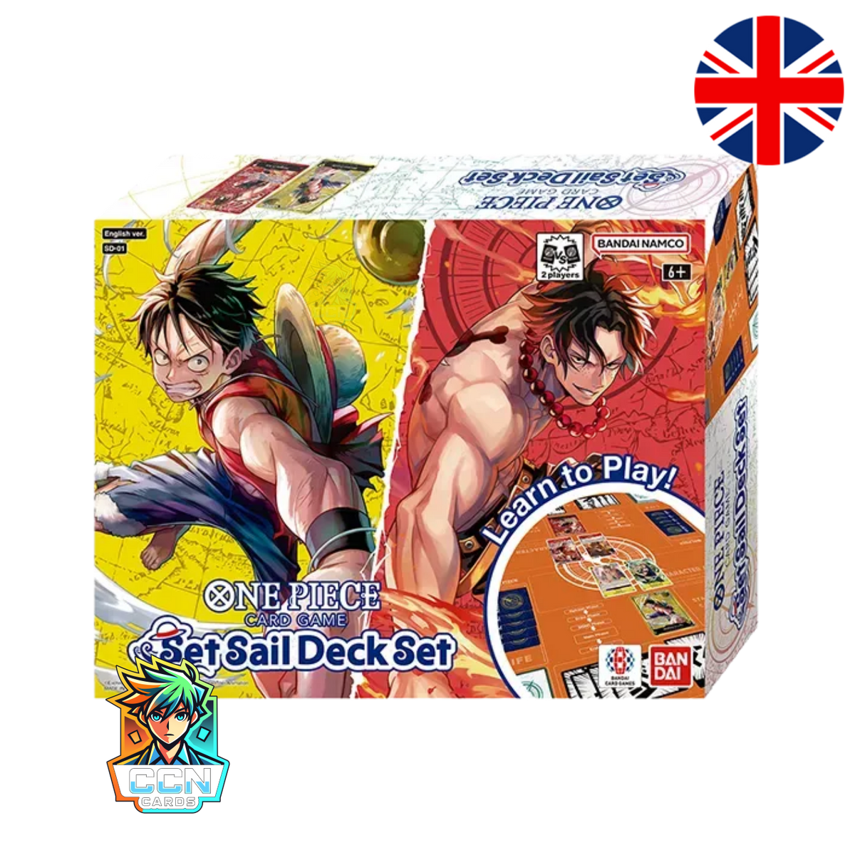 One Piece - SD01 Set Sail Deck Set - ENG