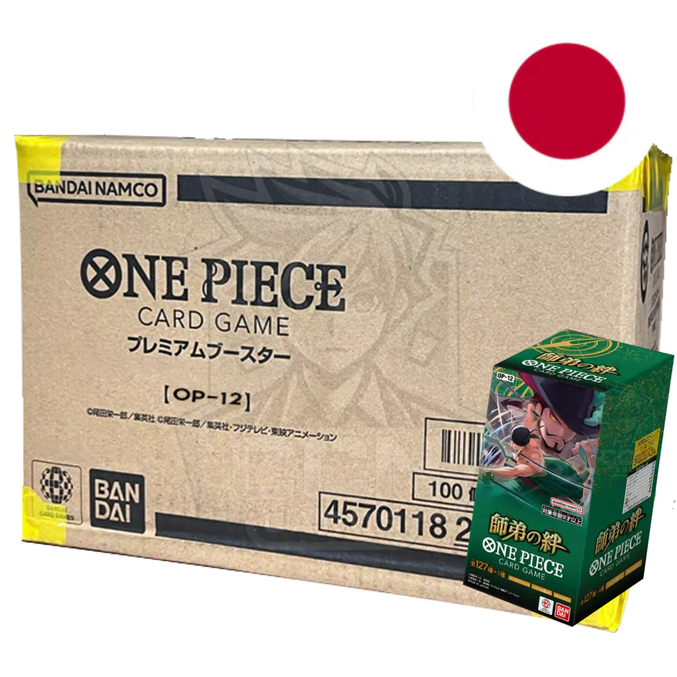 One Piece - OP12 - Bonds of Master and Disciple - JAP