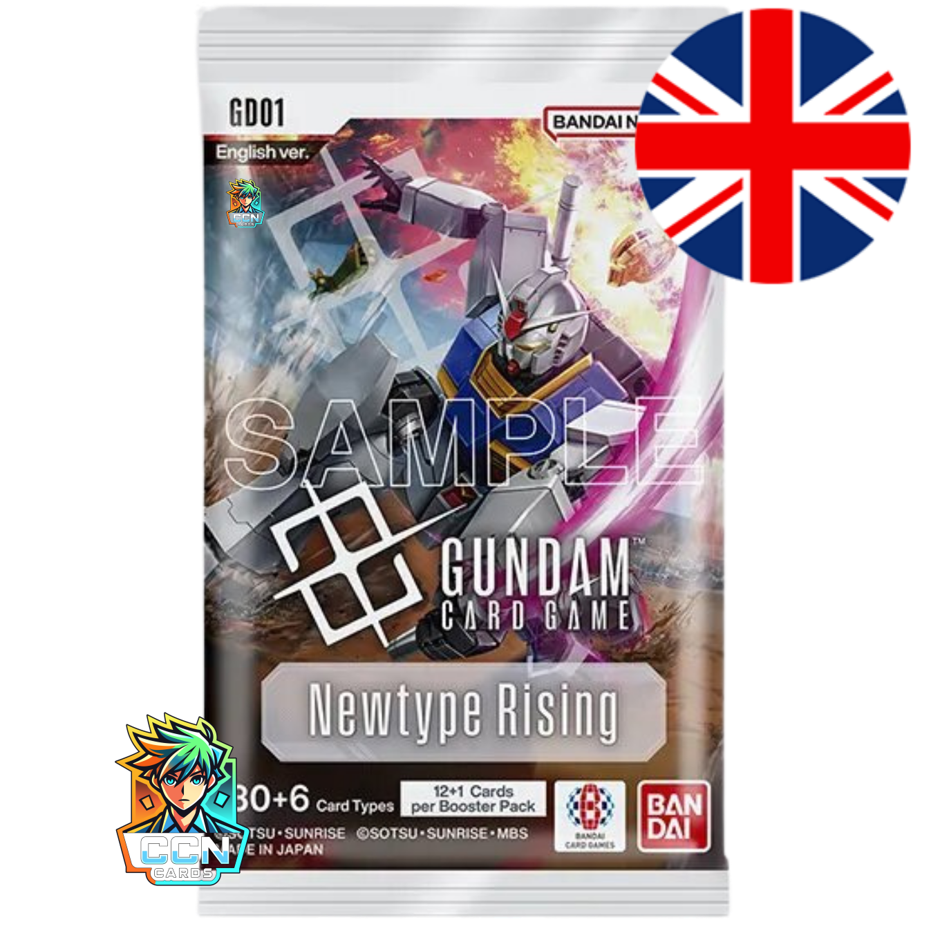 Gundam Card Game - GD01 Newtype Rising - ENG