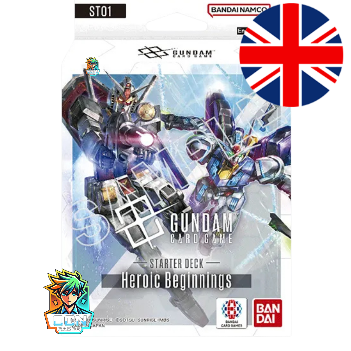 Gundam Card Game - Starter Deck Heroic Beginnings ST01/ST01A - ENG