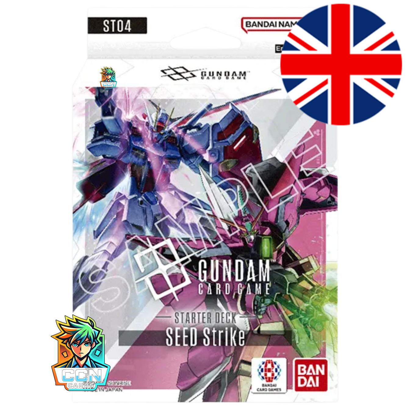Gundam Card Game - Starter Deck SEED Strike ST04/ST04A - ENG