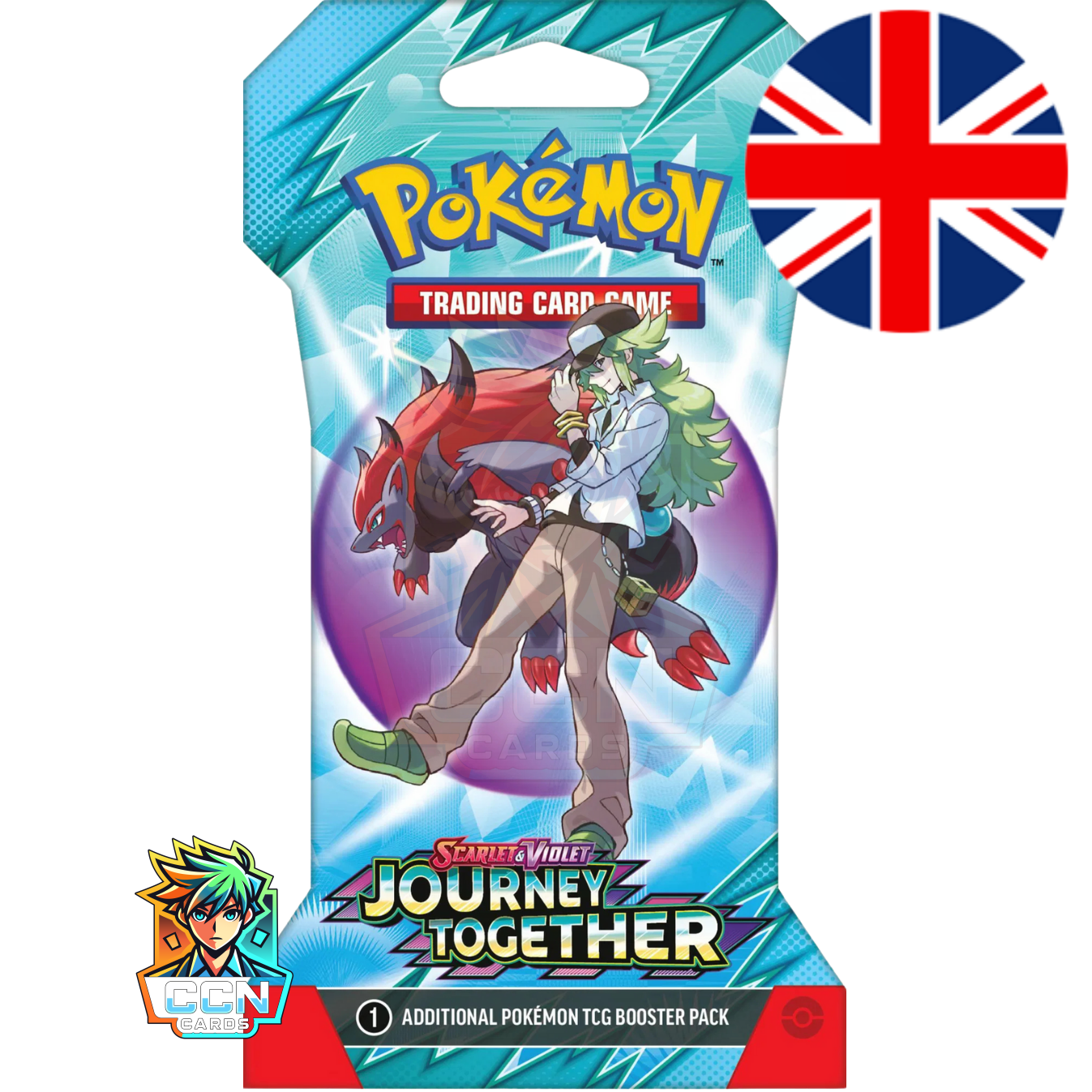 Pokémon Karmesin & Purpur - Journey Together Sleeved Booster - ENG
