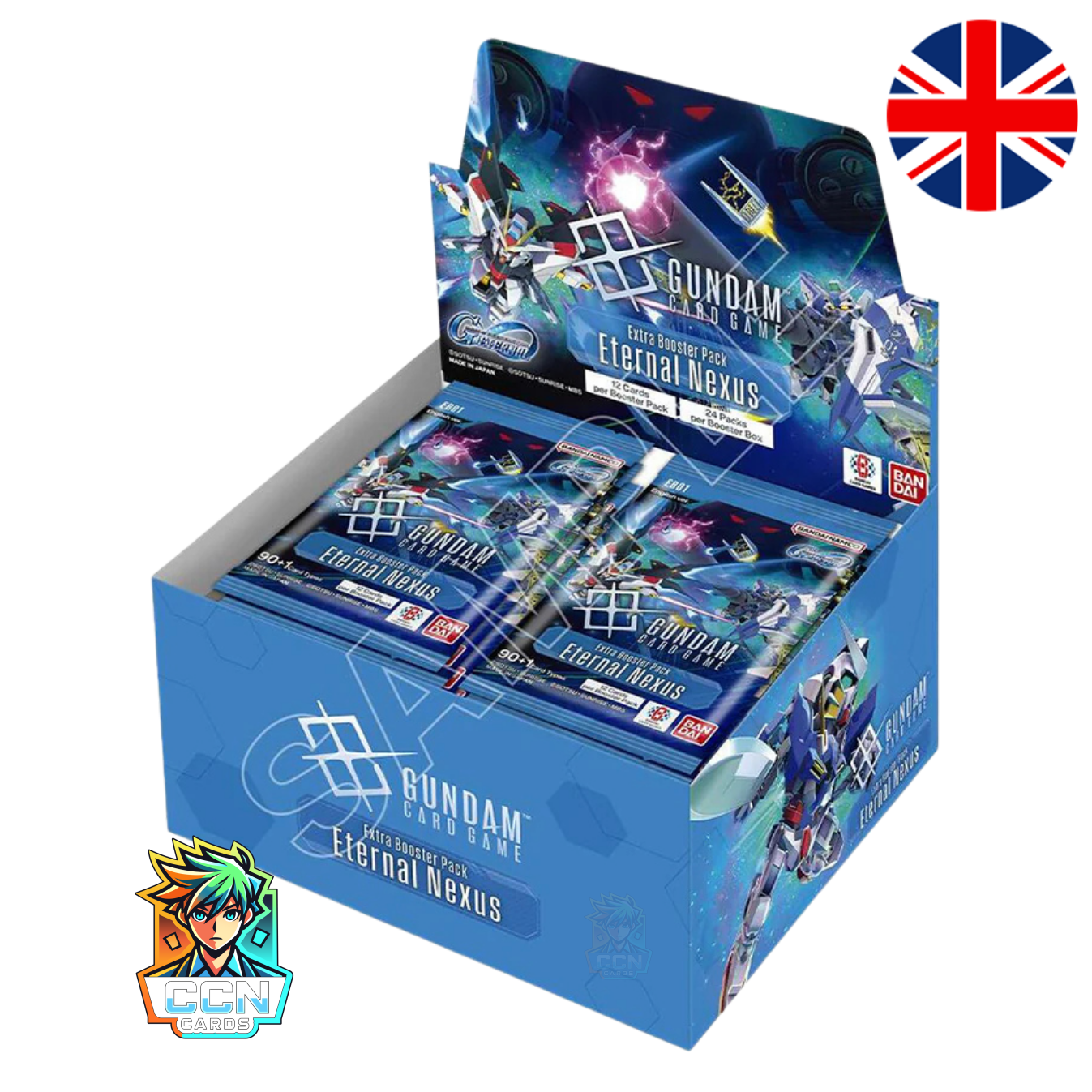 Gundam Card Game - EB01 Extra Booster Display - ENG