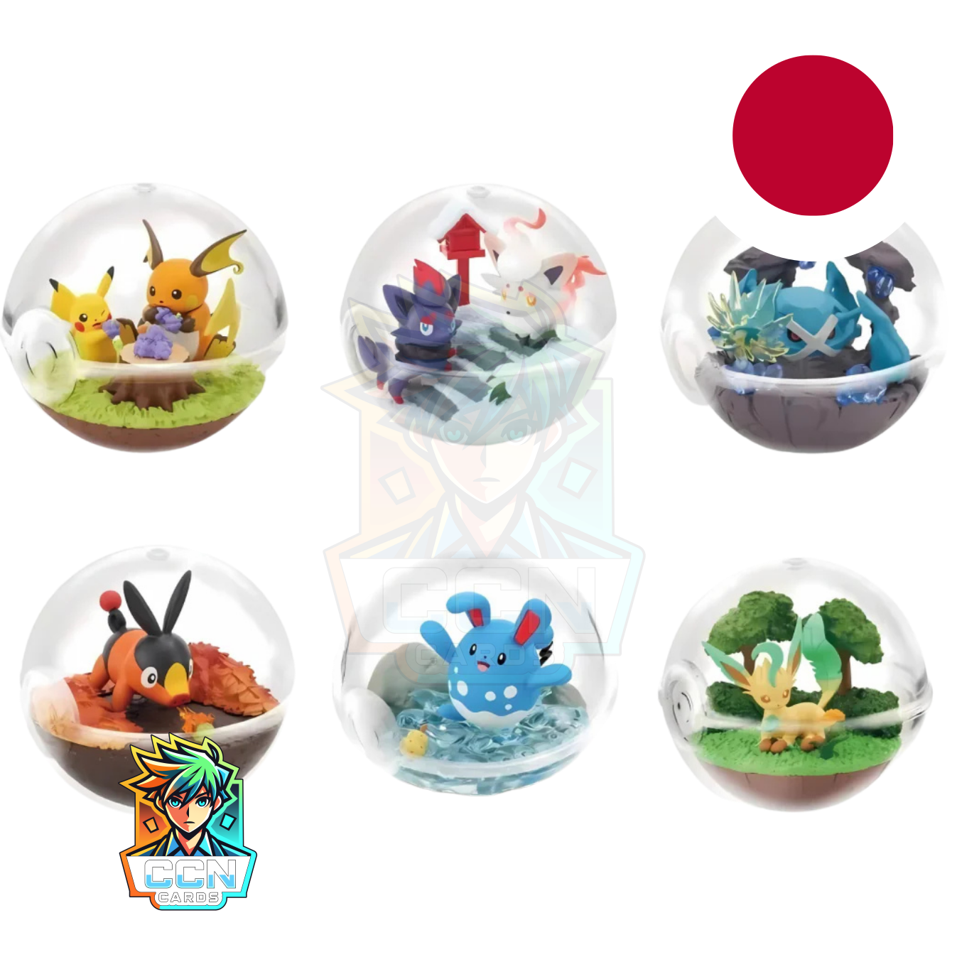 Pokémon - Mini Figur Terrarium Collection 14 Re-Ment Blindbox - JAP