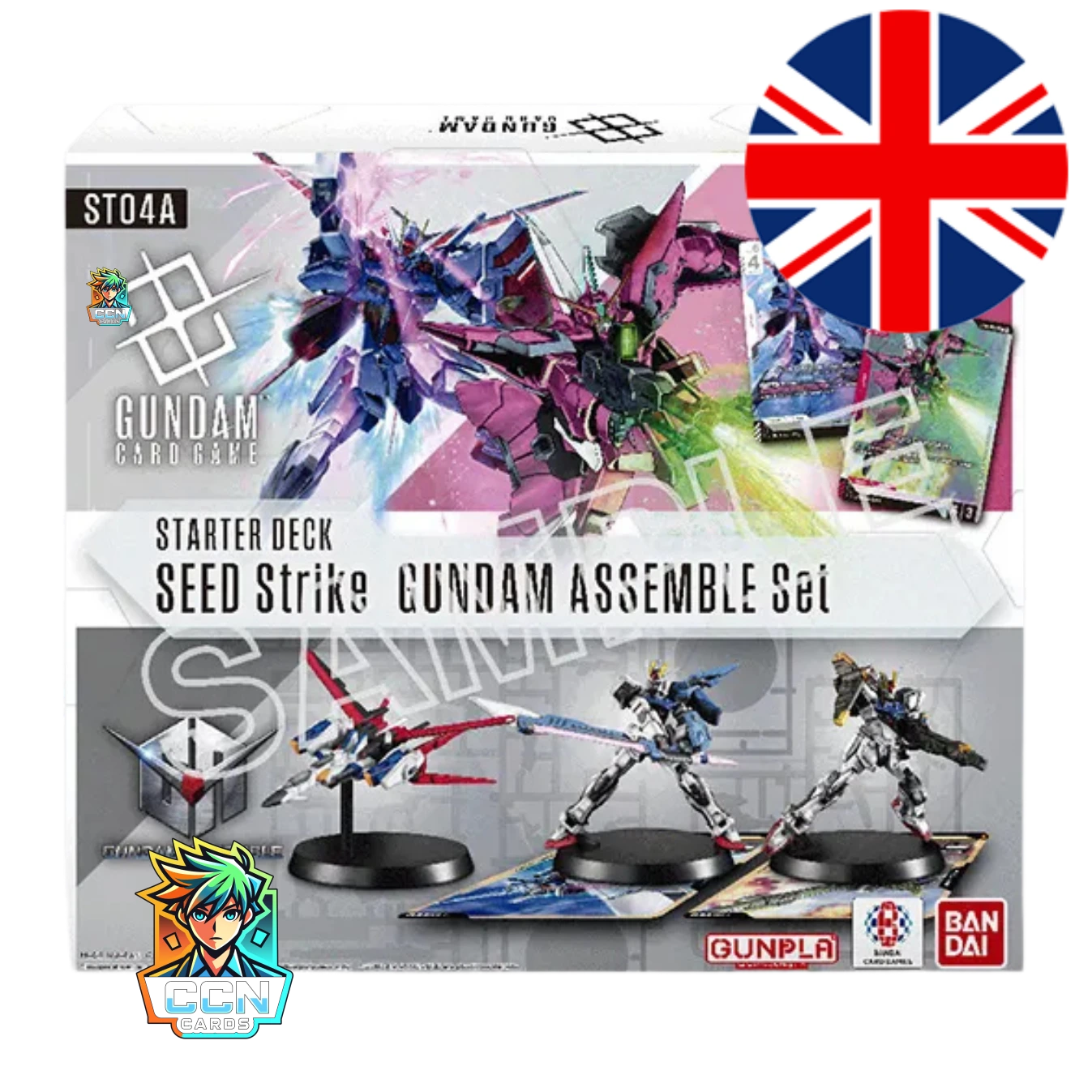 Gundam Card Game - Starter Deck SEED Strike ST04/ST04A - ENG