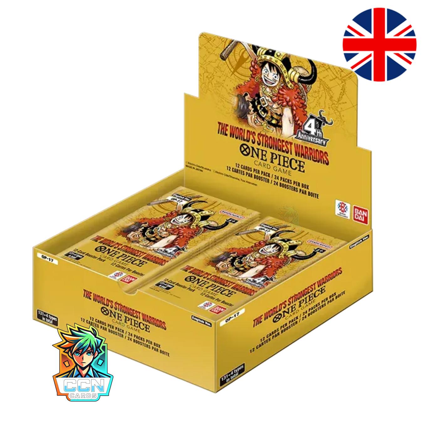 Vorbestellung - One Piece - OP17 The World’s Strongest Warriors - ENG