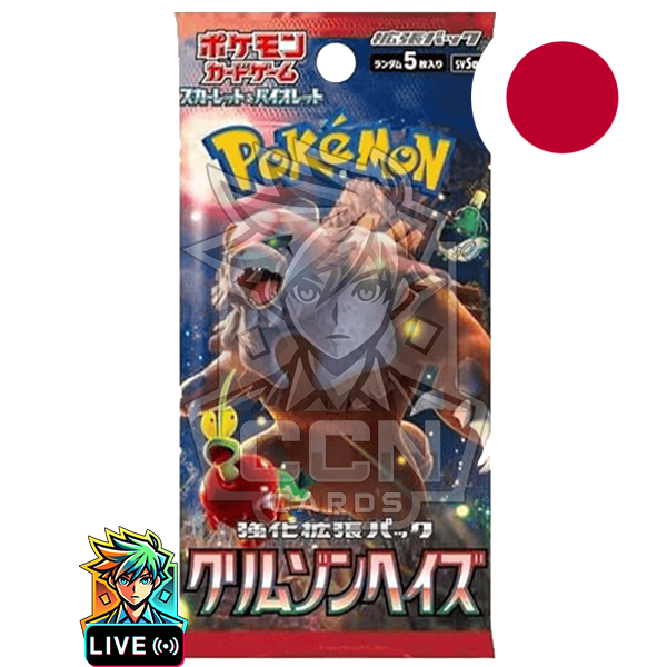 Pokémon - Crimson Haze - SV5a - JAP