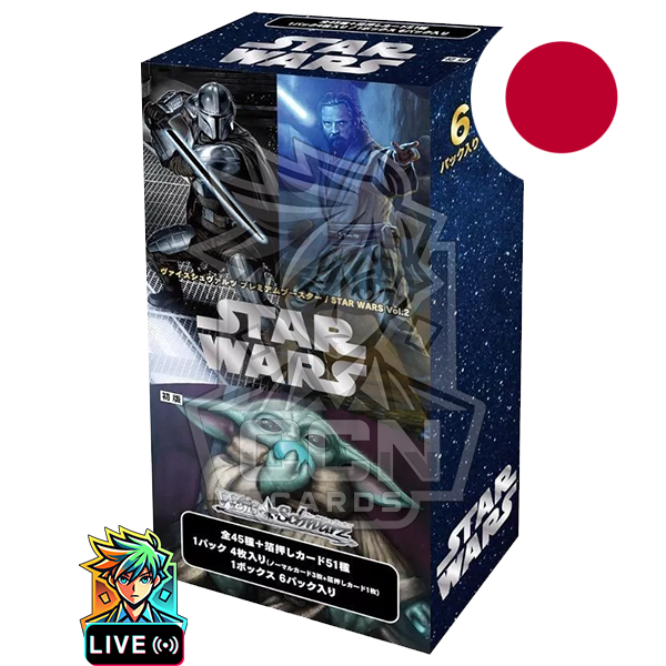 Weiß Schwarz - Star Wars Vol. 2 – JAP