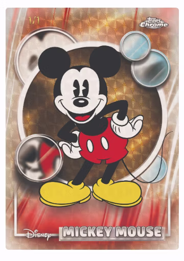 Topps - Disney Chrome Value Box 2026