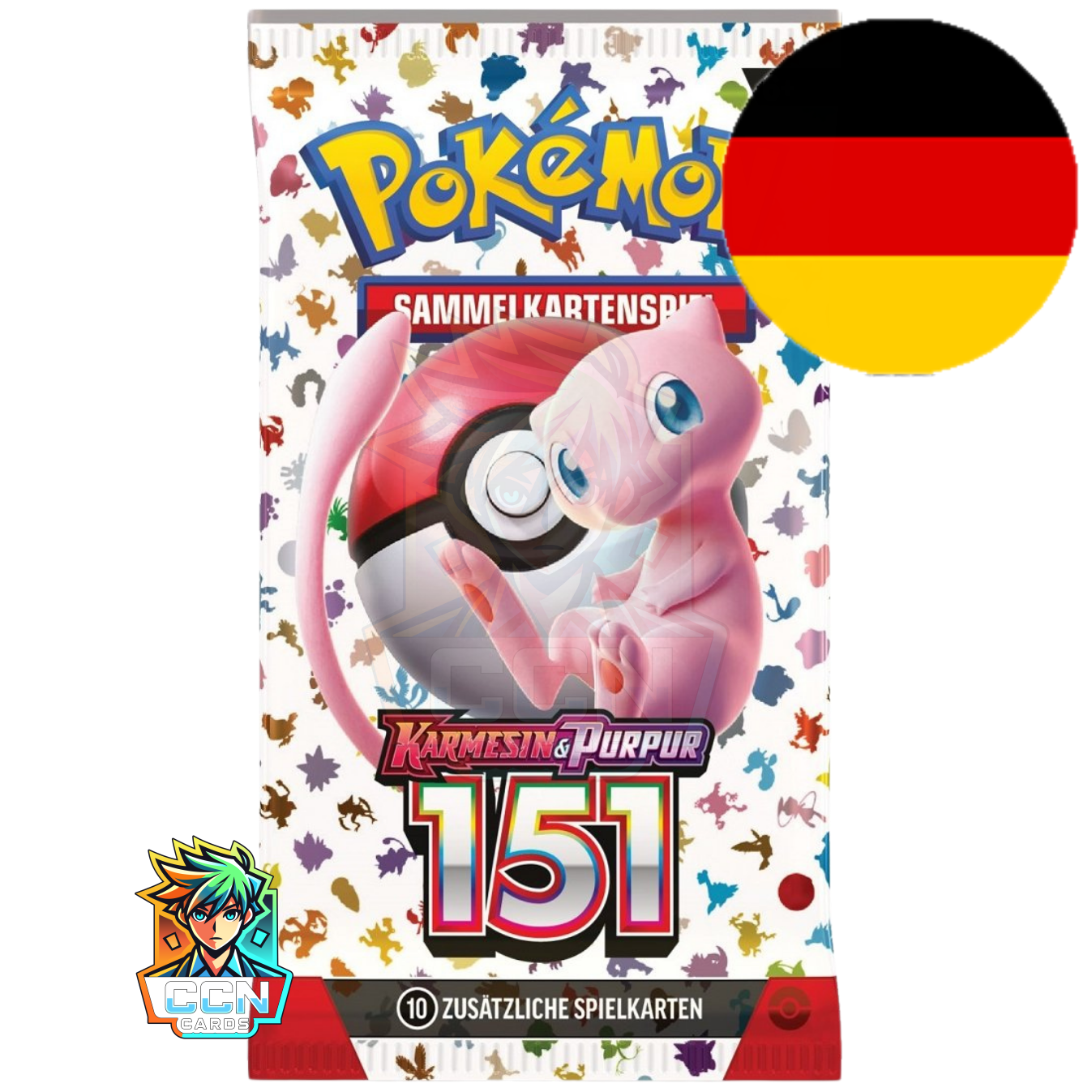 Pokémon Karmesin & Purpur - 151 Booster - DE