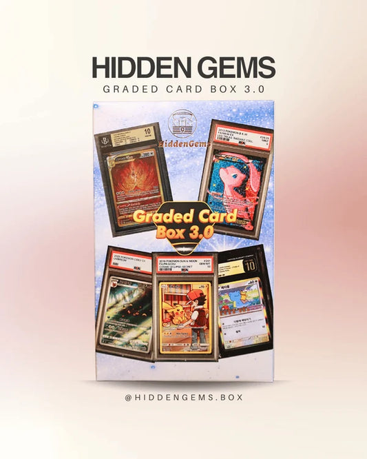 Hidden Gems - Pokémon Graded Card Box 3.0
