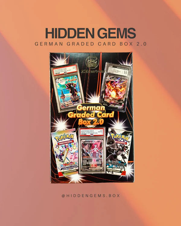 Hidden Gems - Pokémon German Graded Card Booster Box 2.0