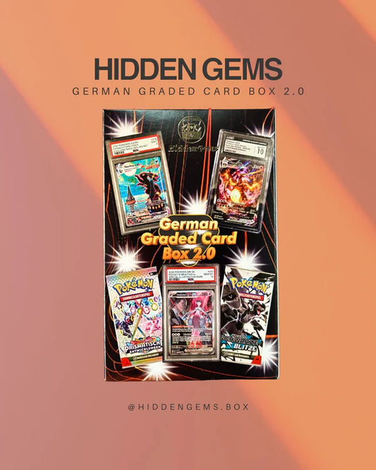 Hidden Gems - Pokémon German Graded Card Booster Box 2.0