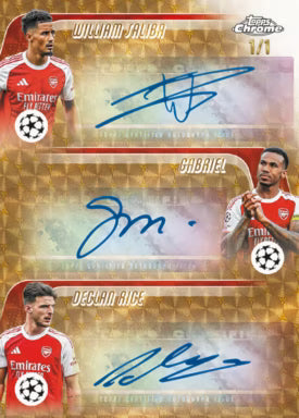 Topps - Chrome UEFA Club Competitions 2025/26 - Mega Box