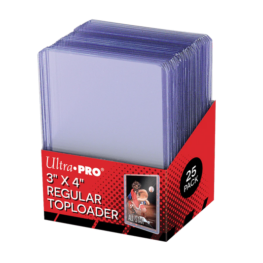 Ultra Pro - 3" x 4" Clear Regular Toploader (25 Stück)