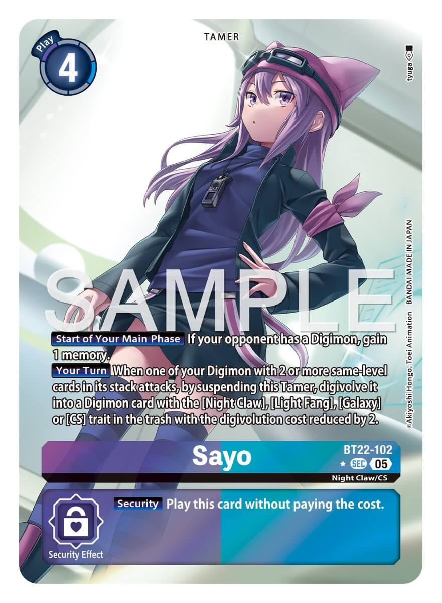 Digimon Card Game - Cyber Eden BT22 - ENG