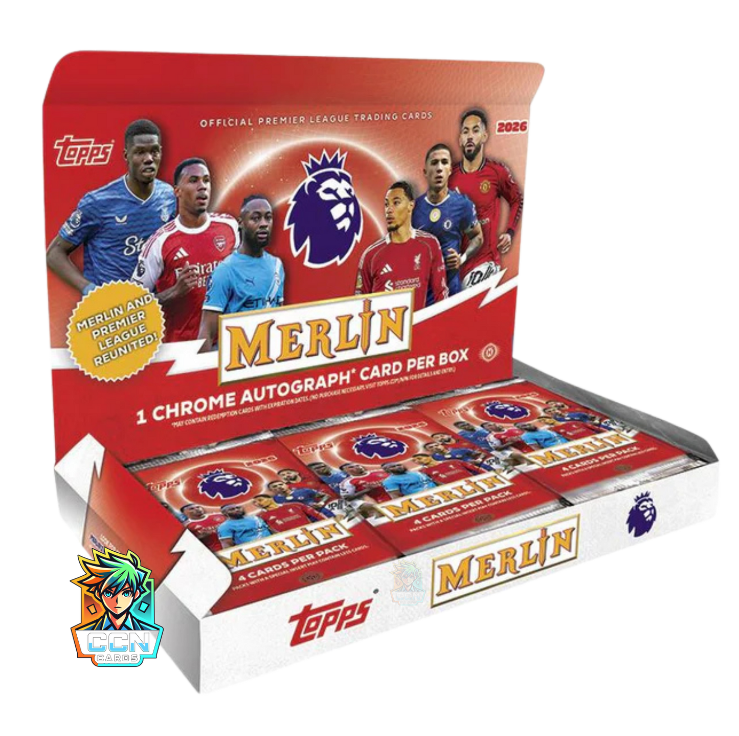 Topps Merlin Premier League Hobby Box 2025/2026 - Booster