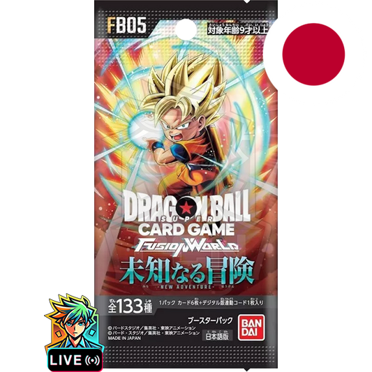 Dragon Ball Super - FB05 - Fusion World New Adventure - JAP