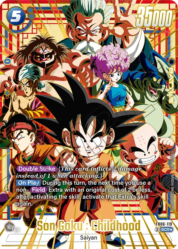 Dragon Ball Super - Fusion World Rivals Clash FB06 - ENG