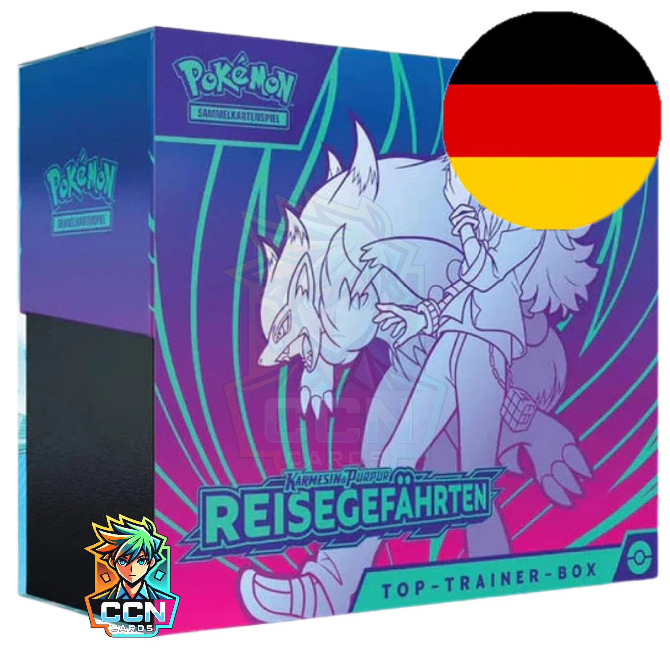 Pokémon Karmesin & Purpur - Reisegefährten Top-Trainer-Box - DE