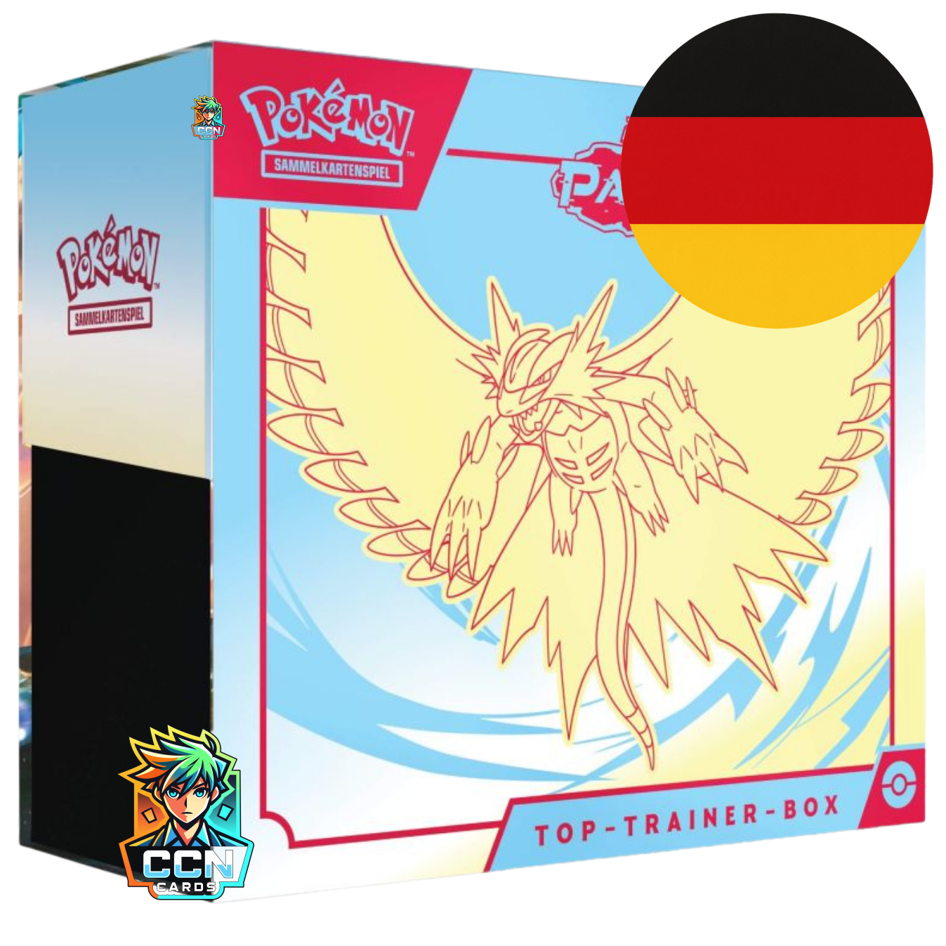 Pokémon Karmesin & Purpur - Paradoxrift Top-Trainer-Box - DE