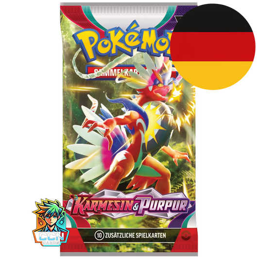 Pokémon Karmesin & Purpur Booster - DE