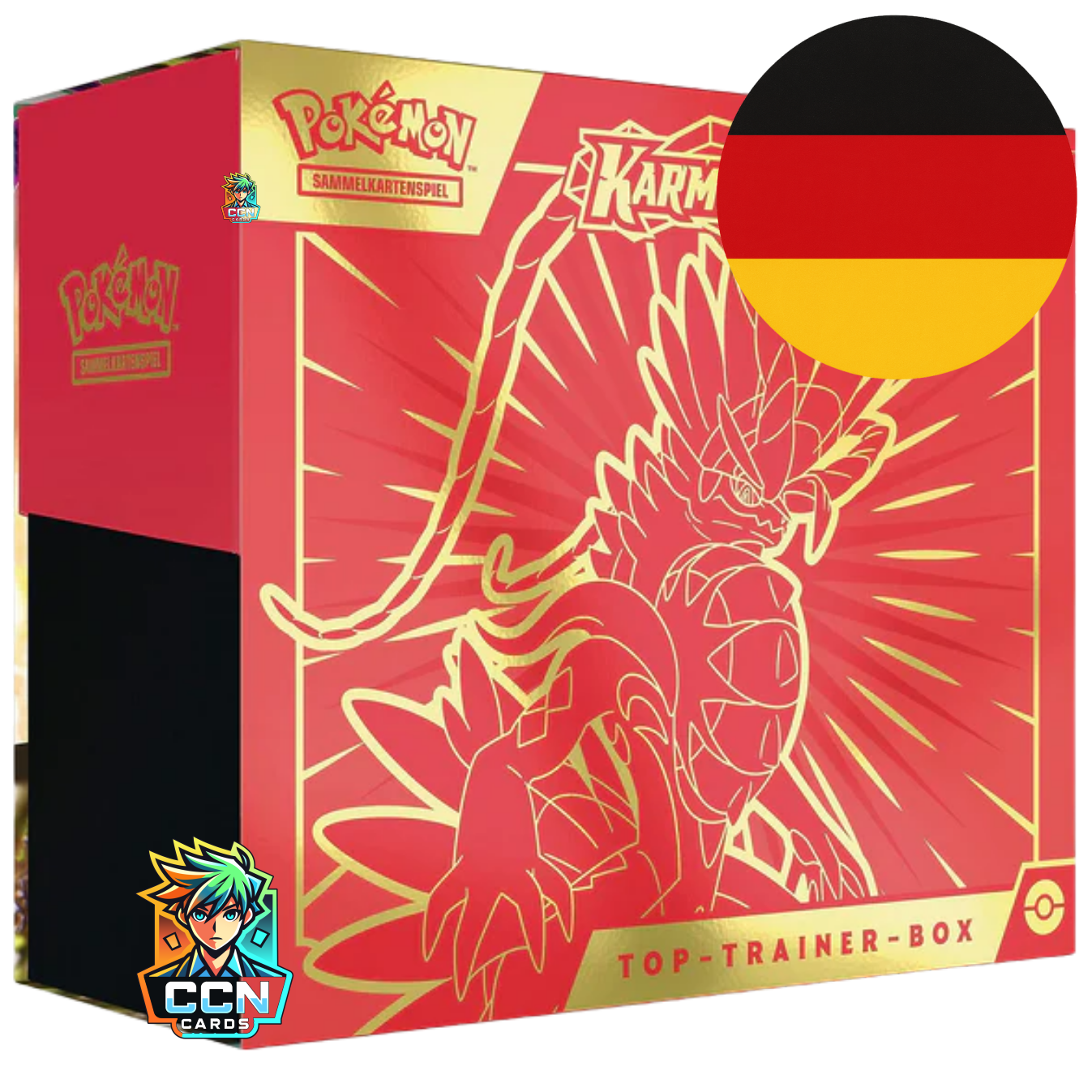 Pokémon Karmesin & Purpur -Top-Trainer-Box - DE