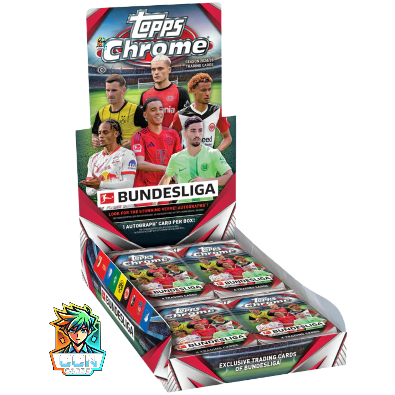 Topps 2025 - Chrome Bundesliga Hobby Box