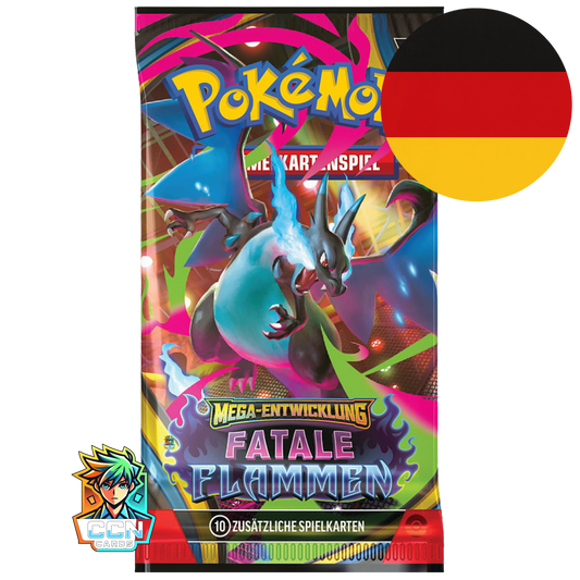 Pokémon Mega Entwicklung - Fatale Flammen Booster - DE