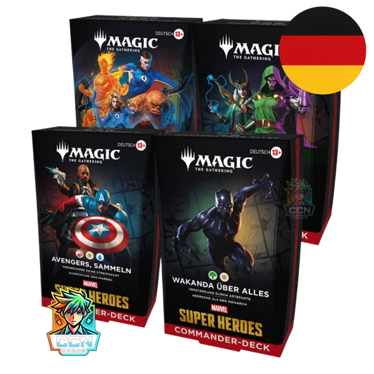 Magic: The Gathering - Marvel Super Heroes Commander Deck Display - DE