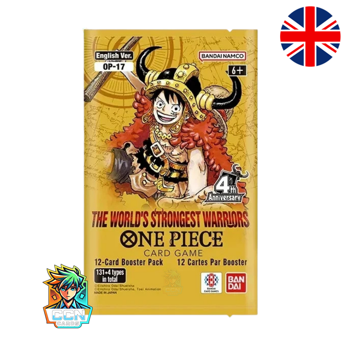 One Piece - OP17 The World’s Strongest Warriors Booster - ENG