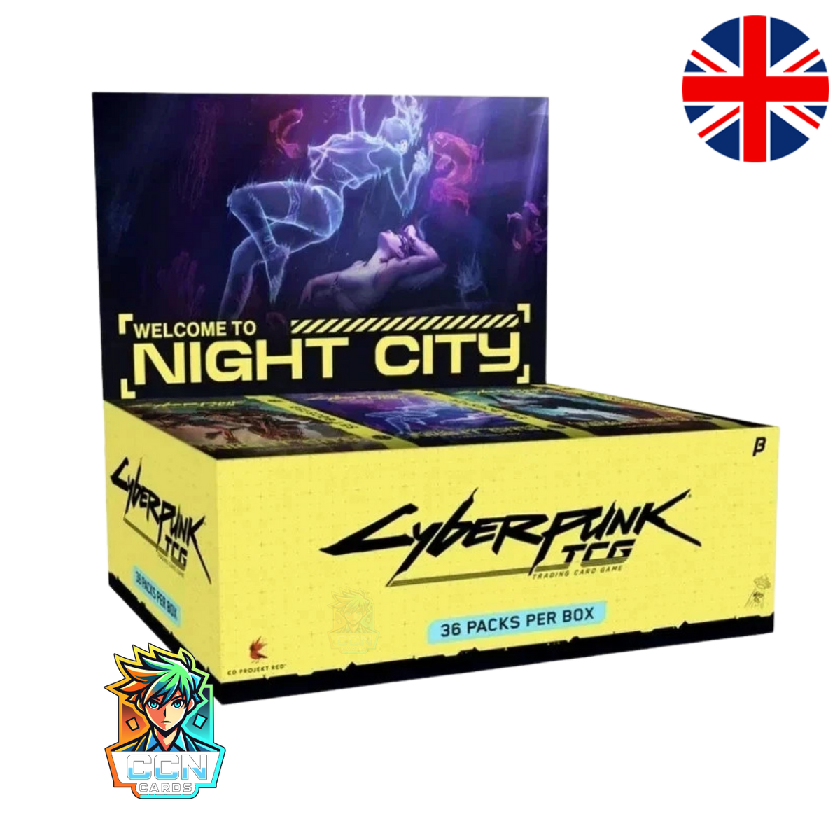 Cyberpunk TCG - Welcome To Night City 36pc BETA Booster Display - ENG