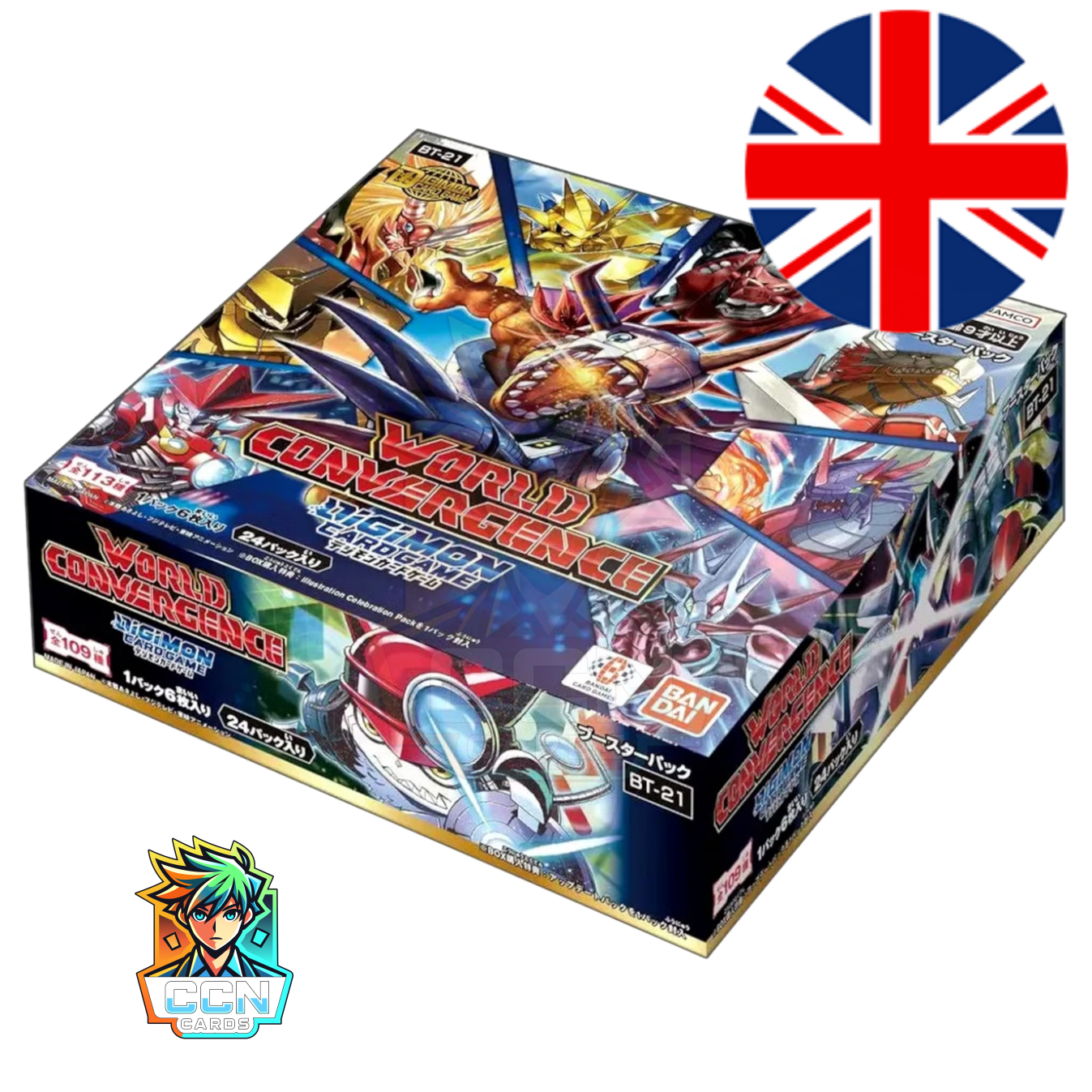 Digimon Card Game - World Convergence BT21 - ENG