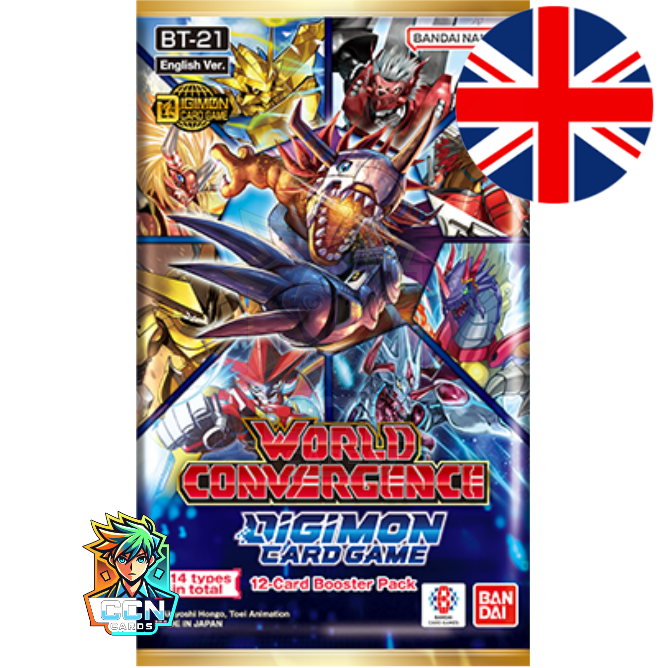 Digimon Card Game - World Convergence BT21 - ENG