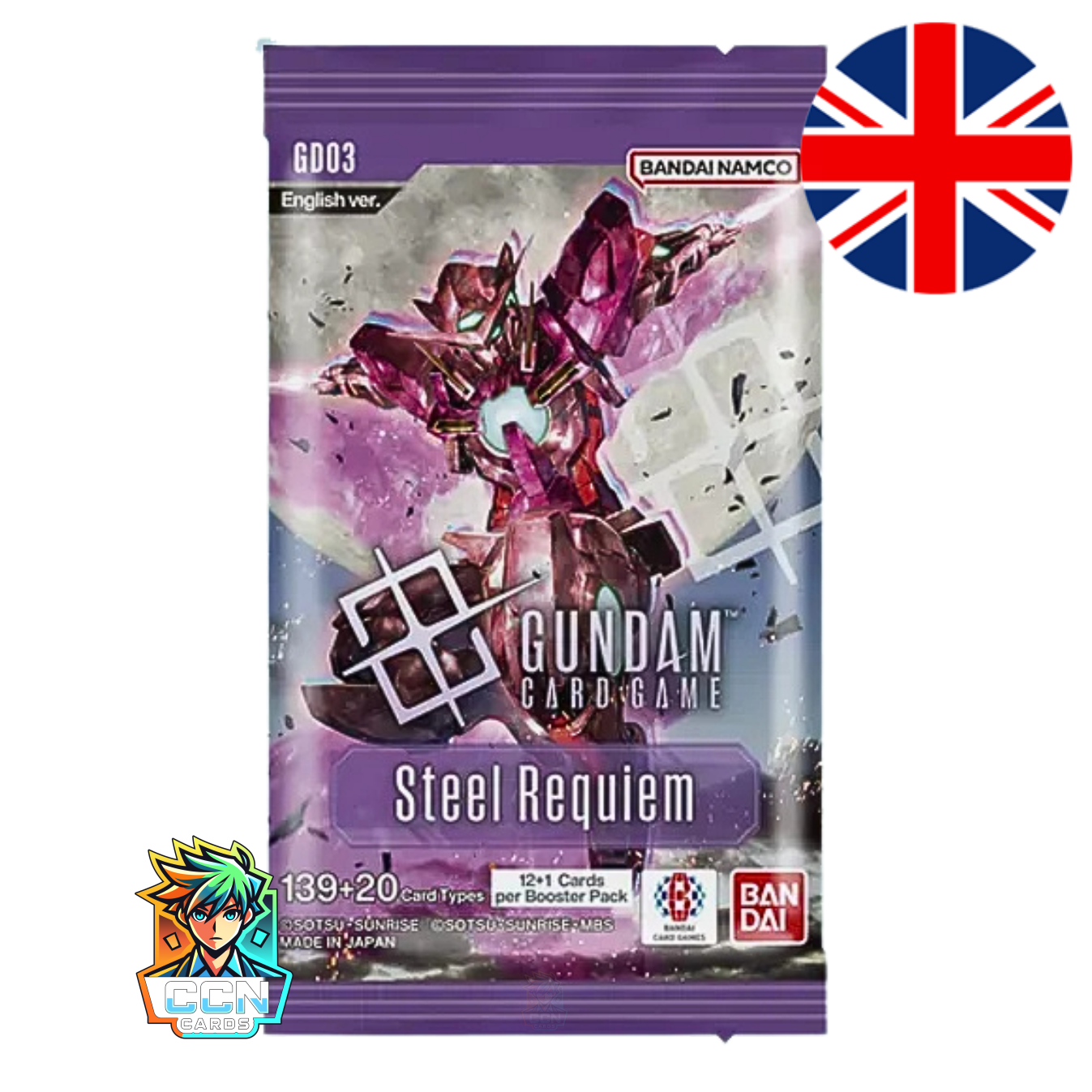 Gundam Card Game - GD03 Steel Requiem - ENG