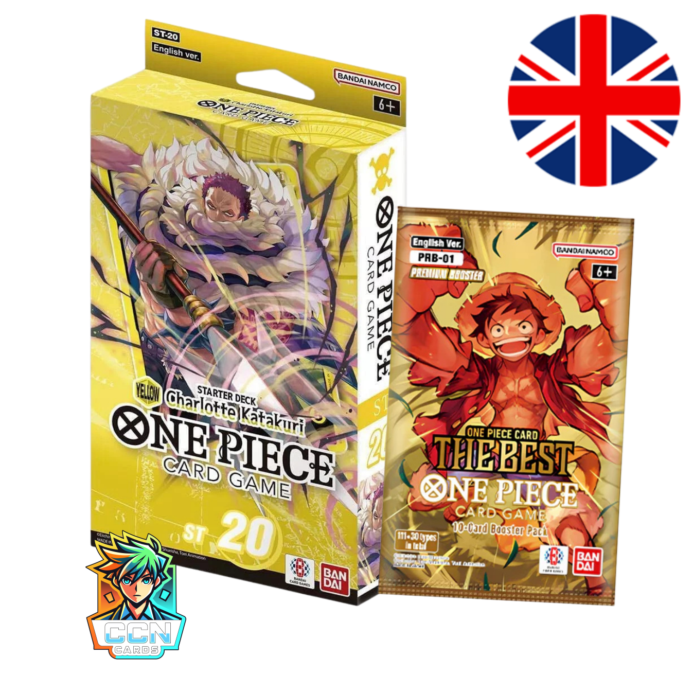 One Piece -  Starter Decks mit PRB01 - ENG