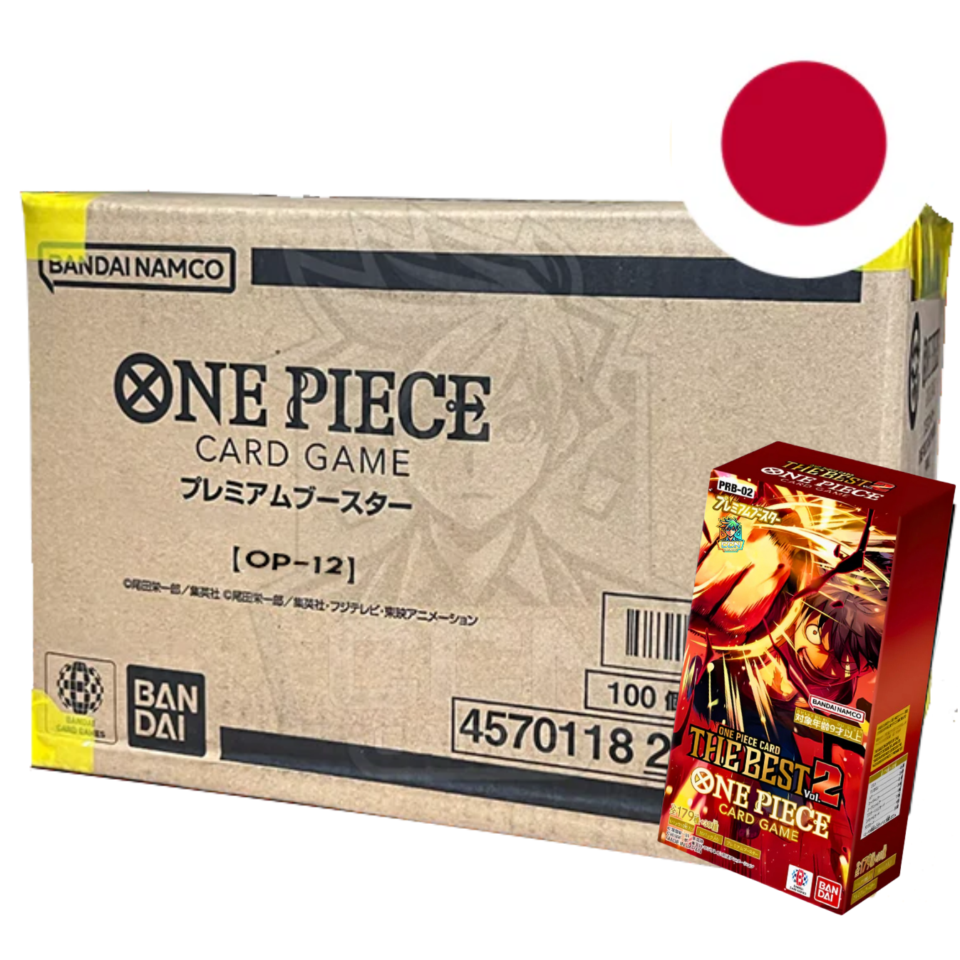 One Piece - PRB02 The Best - Display - JAP