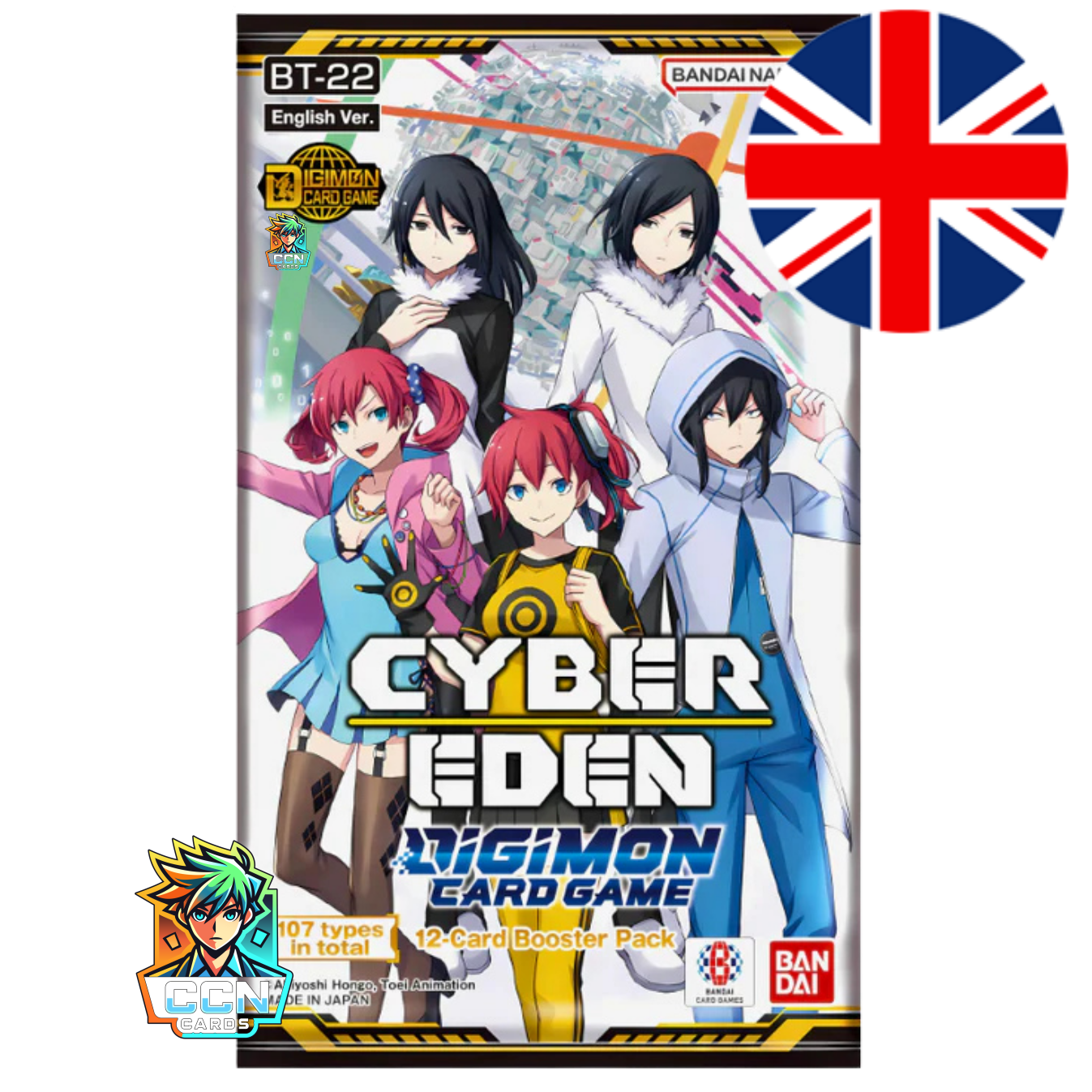 Digimon Card Game - Cyber Eden BT22 - ENG