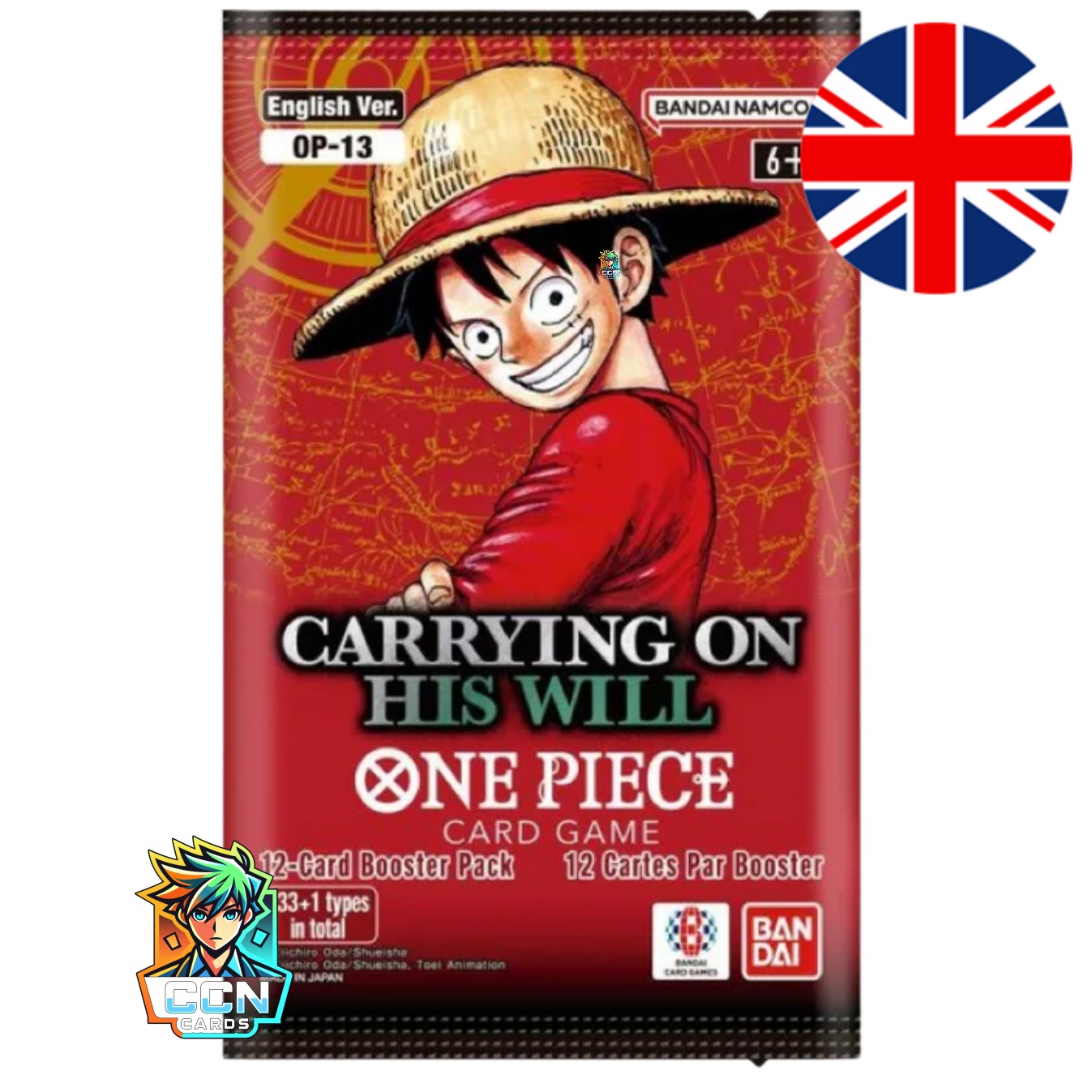 One Piece - OP13 - Carrying On His Will - ENG
