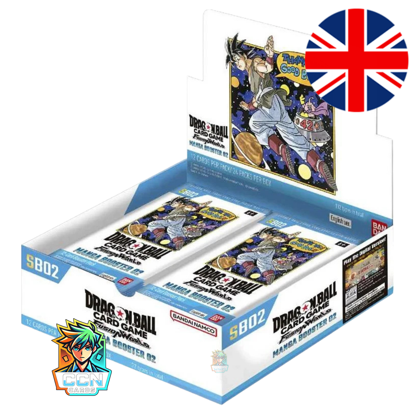 Dragon Ball Super - Fusion World Manga Booster Display SB02 - ENG