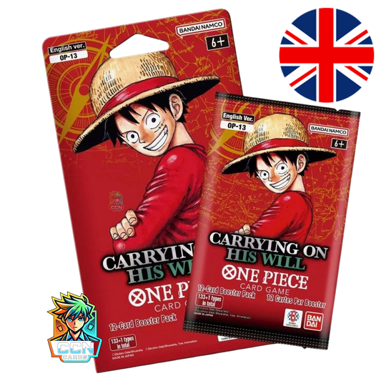 One Piece - OP13 - Carrying On His Will Sleeved Booster - ENG